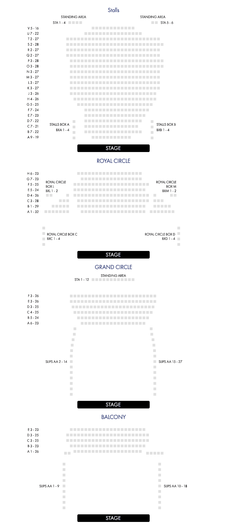 Dear Evan Hansen Seating Plan at Noël Coward Theatre Dear Evan Hansen Seating Plan at Noël Coward Theatre