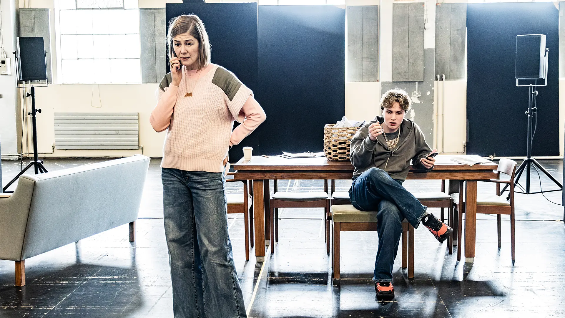 Inter Alia Rehearsal Room Photos. Photo by Justine Matthew