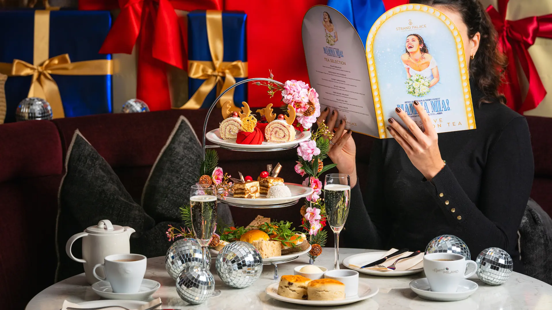 Strand Palace interior of an Afternoon Tea