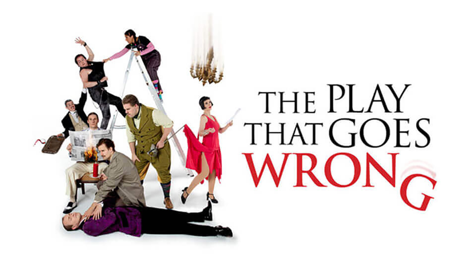 the play that goes wrong landscape poster