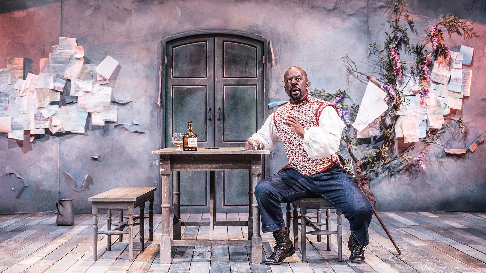 Cyrano de Bergerac - Production shot. Photography by Marc Brenner