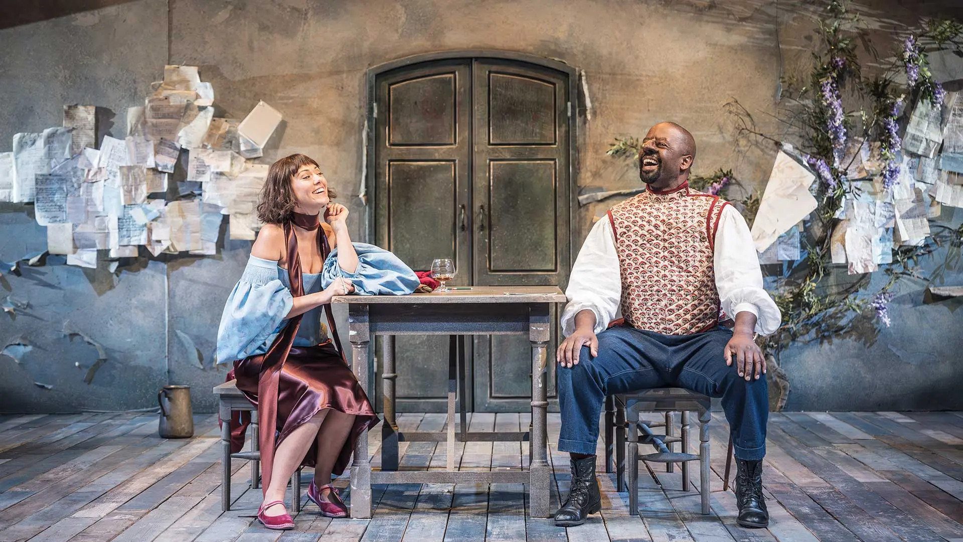 Cyrano de Bergerac - Production shot. Photography by Marc Brenner