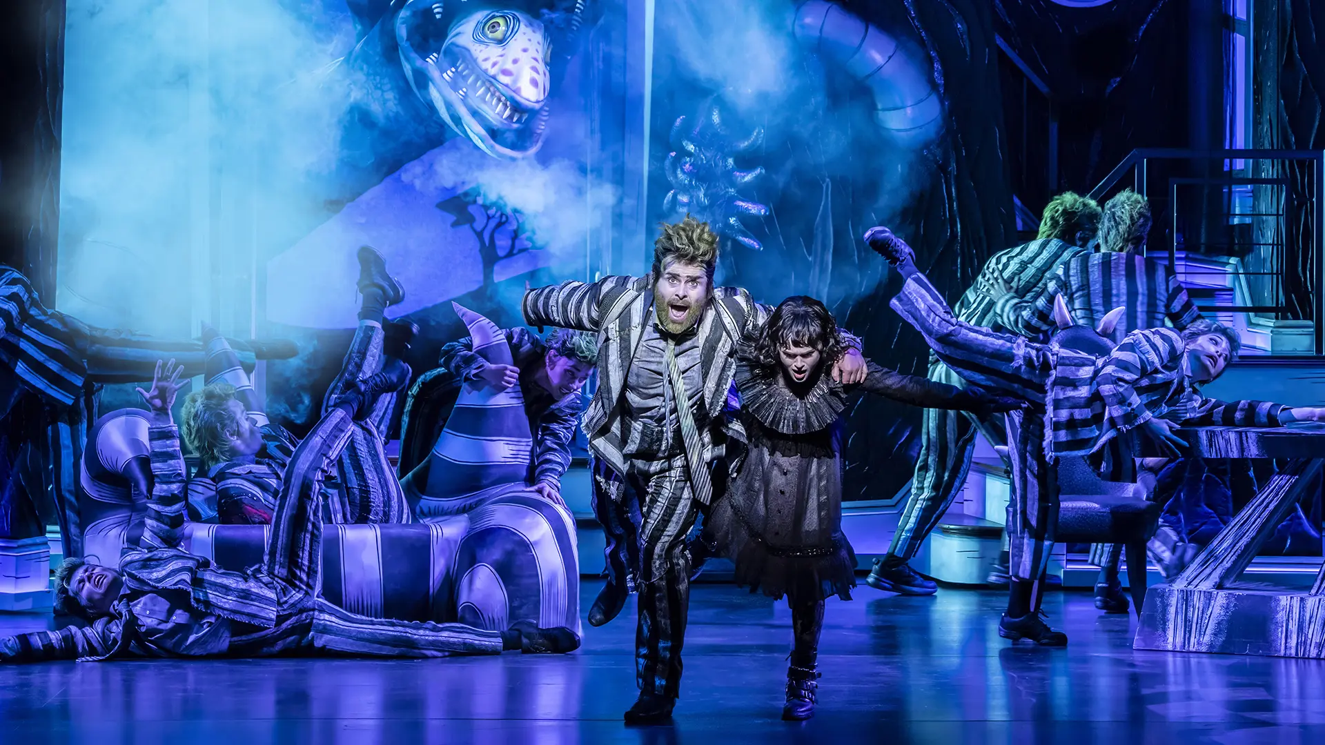 Beetlejuice production. Photography by Johan Persson