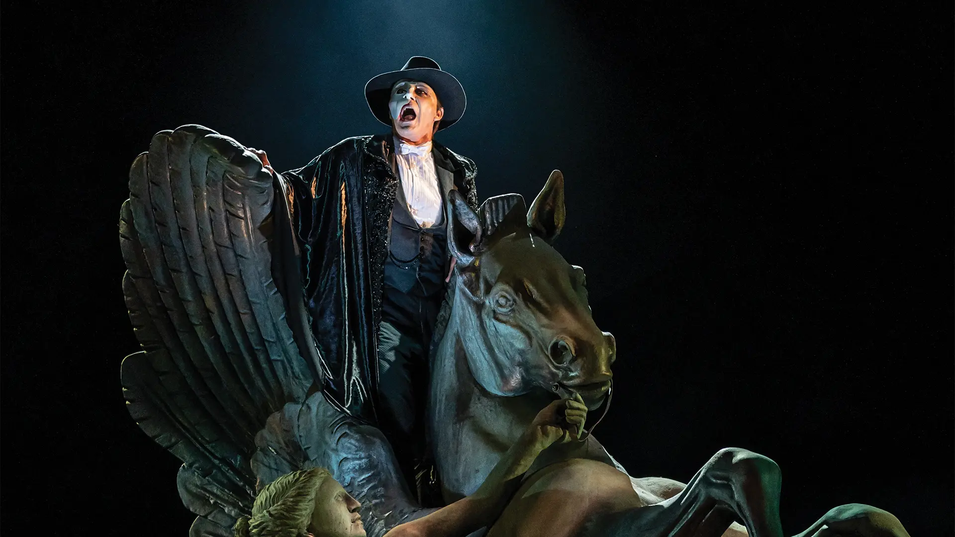 The Phantom of the Opera at His Majesty's Theatre. Photography by Johan Persson