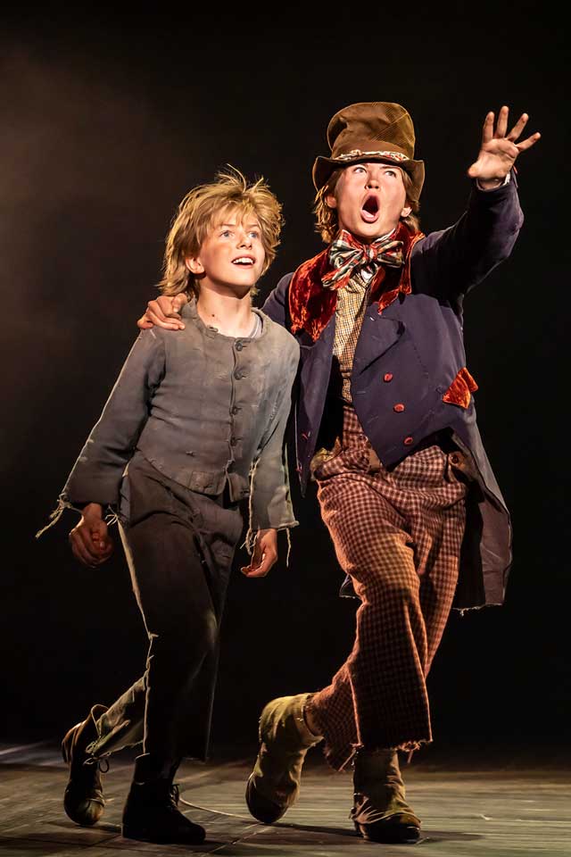 Oliver! London Cast. Photography by Johan Persson.