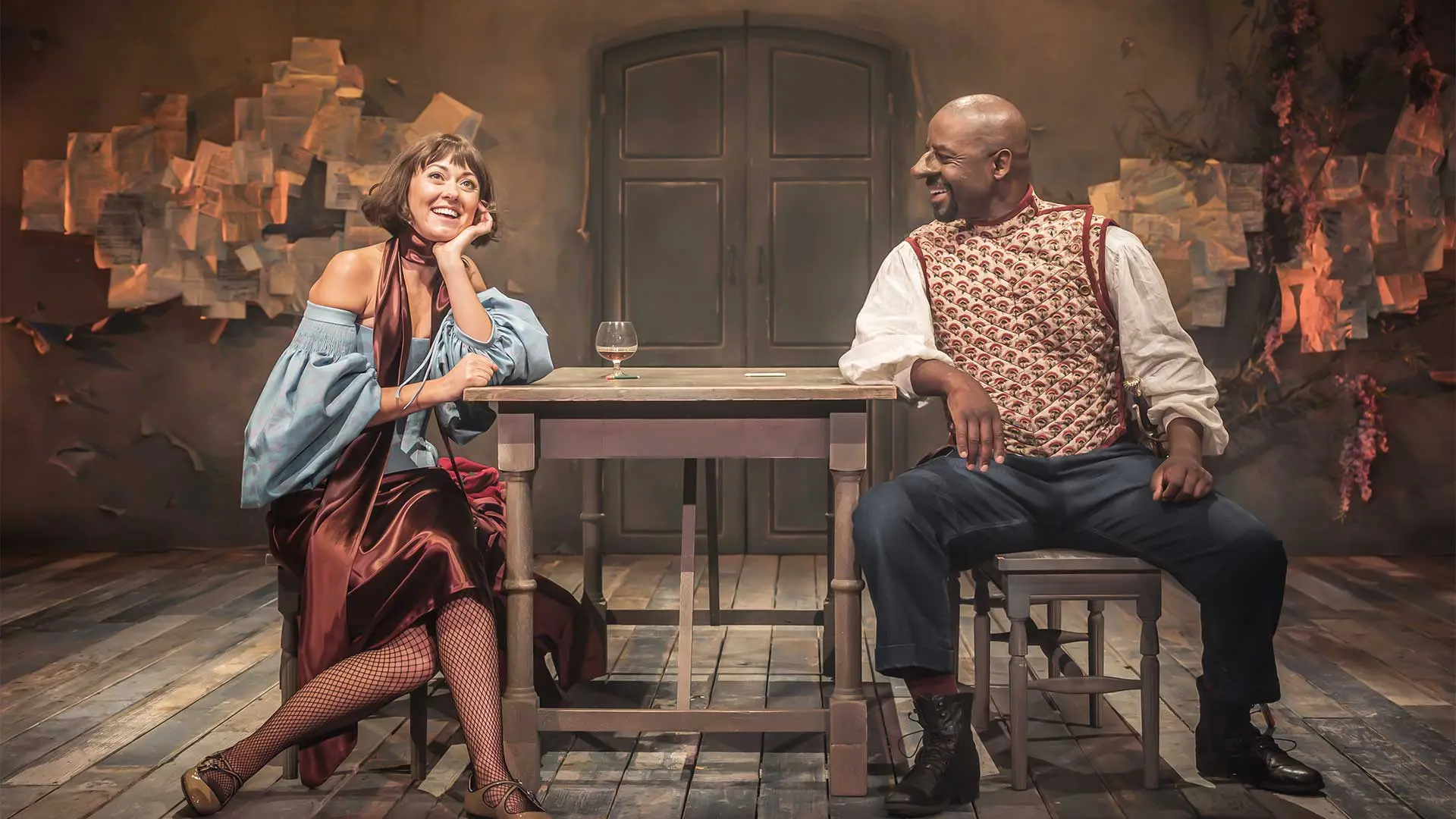 Cyrano de Bergerac - Production shot. Photography by Marc Brenner