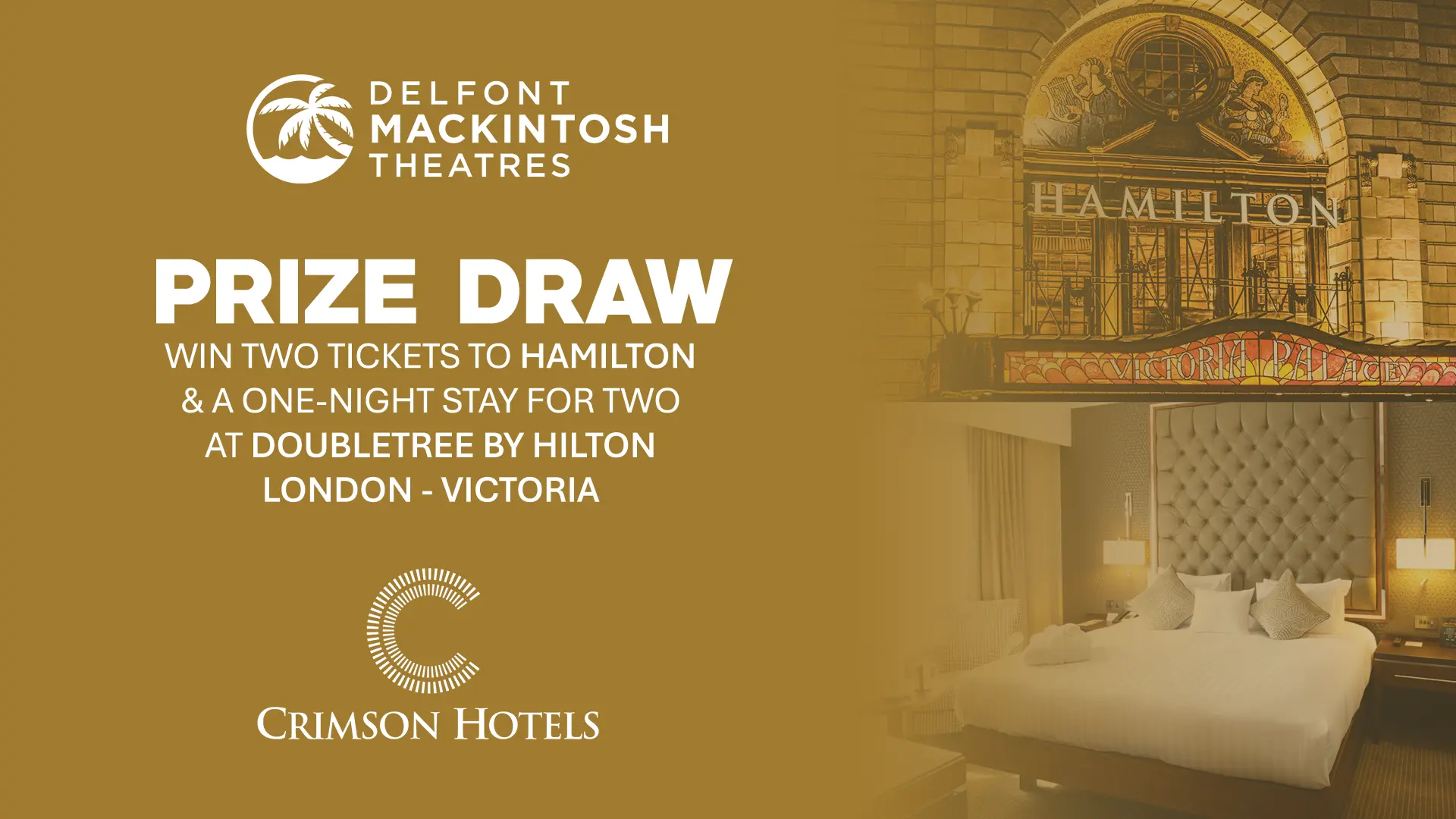 Hamilton and Crimson Hotels Prize Draw