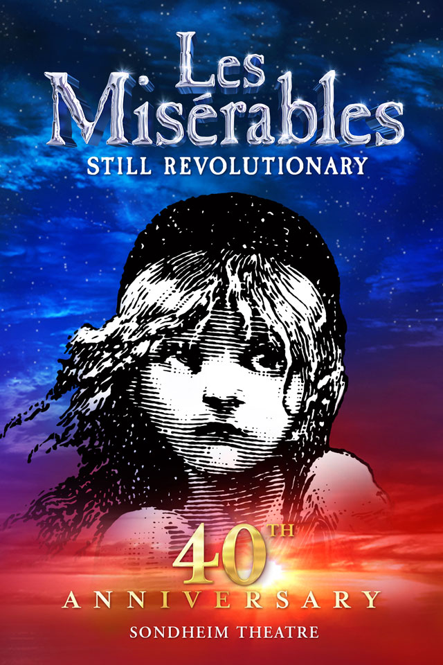 Les Misérables 40th Anniversary Charity Gala poster