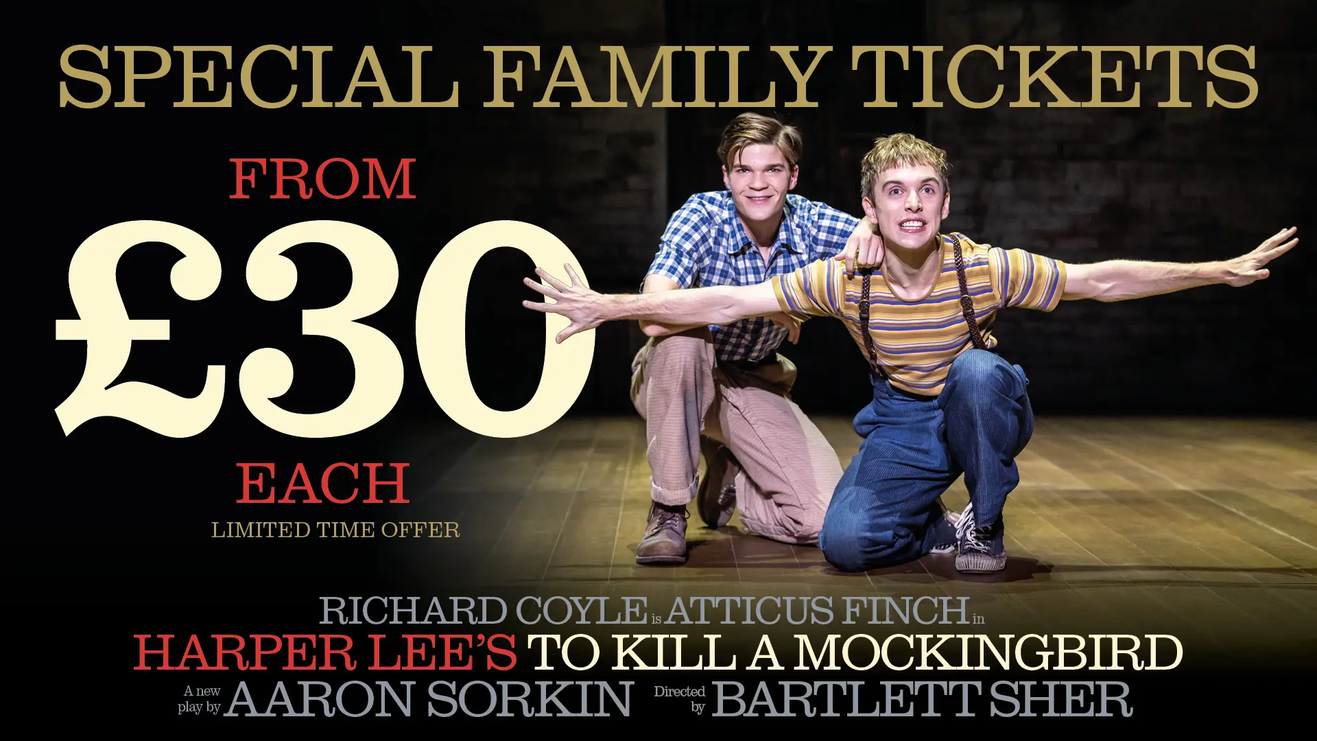 To Kill A Mockingbird Summer Family Tickets poster