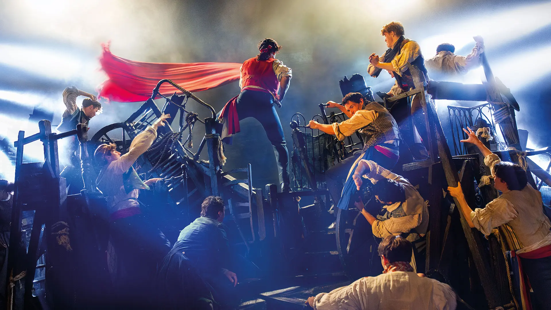 Les Misérables London Cast. Photo credit is Danny Kaan