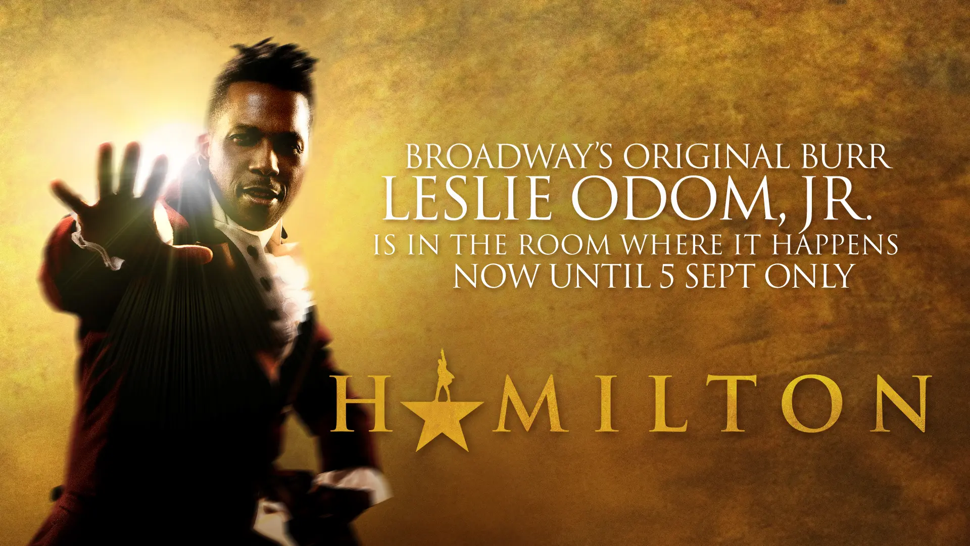 Hamilton Summer Standing Tickets poster