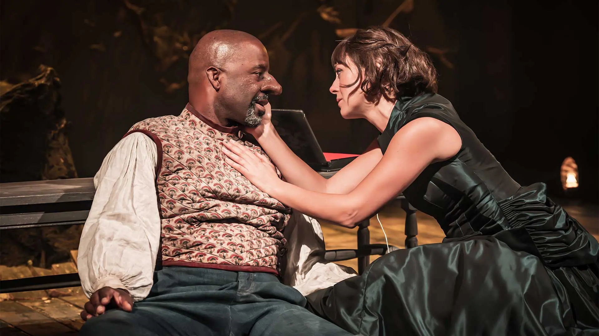 Cyrano de Bergerac - Production shot. Photography by Marc Brenner