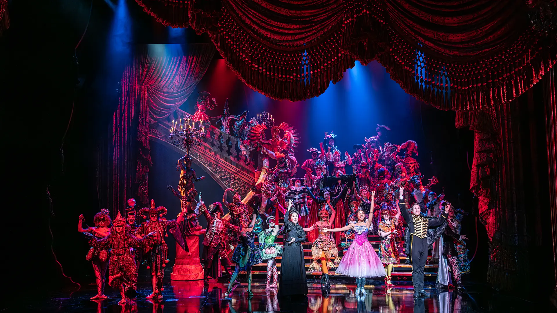 The Phantom of the Opera at His Majesty's Theatre. Photography by Johan Persson