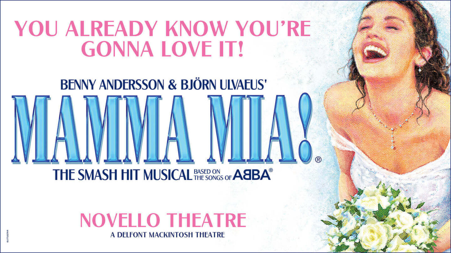 MAMMA MIA! London poster