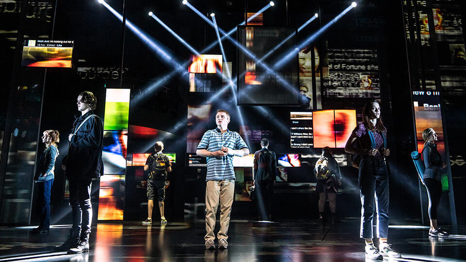 Dear Evan Hansen London. Photography by Matthew Murphy.