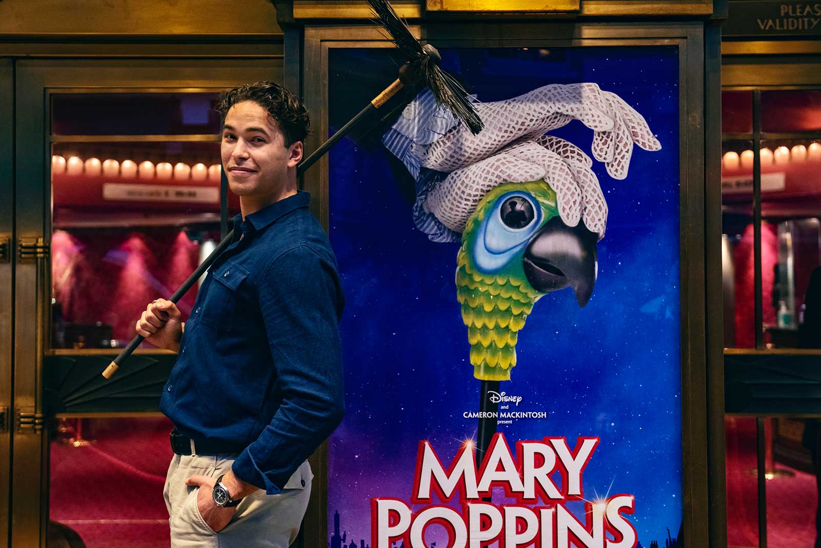 Louis Gaunt to play Bert in Mary Poppins