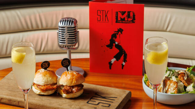 MJ and STK Steakhouse - Strand poster