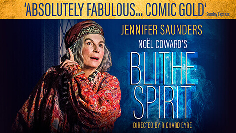 Blithe Spirit production shot