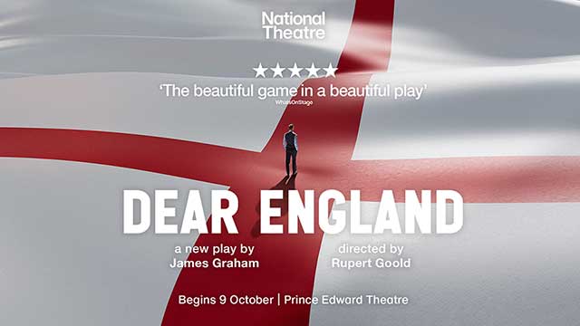 Dear England production shot