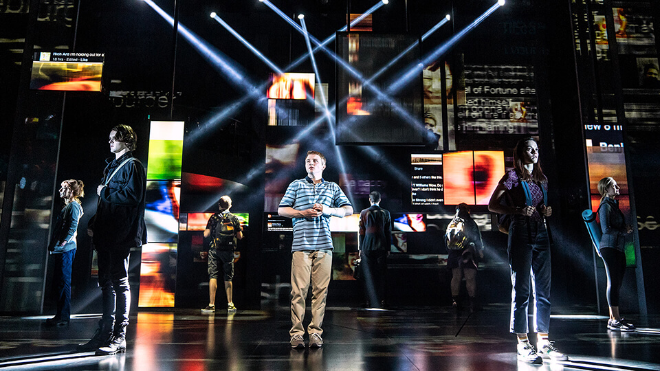 Dear Evan Hansen production shot