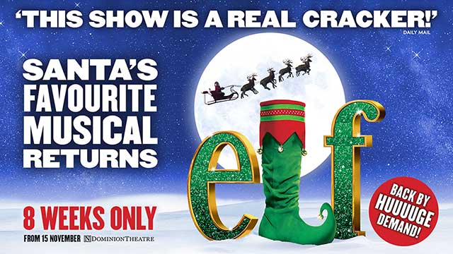 Elf The Musical production shot