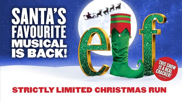 Elf The Musical production shot