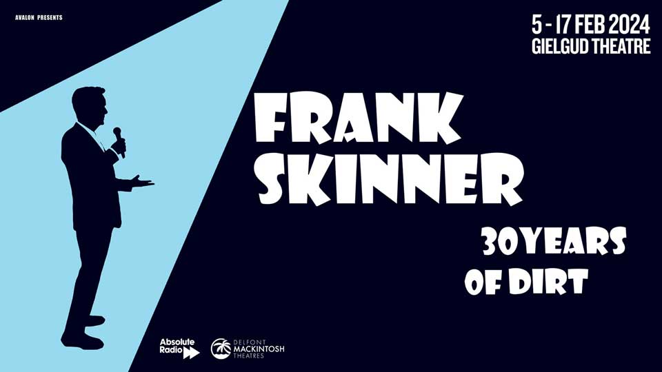 Frank Skinner: 30 Years of Dirt production shot