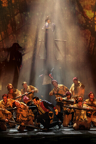 Les Misérables production shot