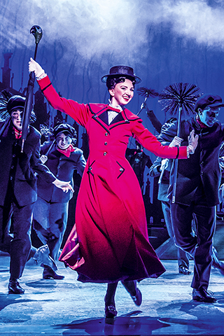 Mary Poppins production shot