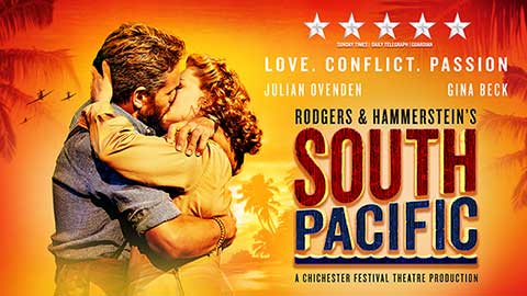 South Pacific production shot