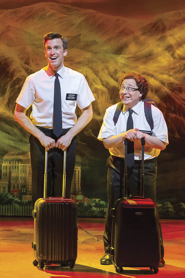 The Book of Mormon production shot