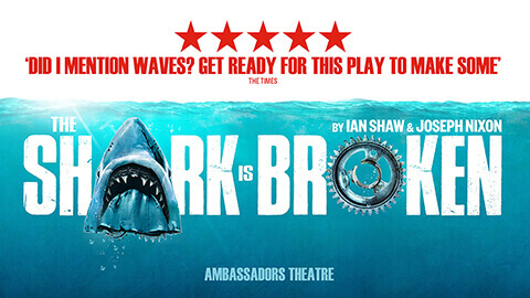 The Shark Is Broken production shot