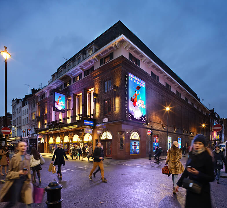 Prince Edward Theatre front of house
