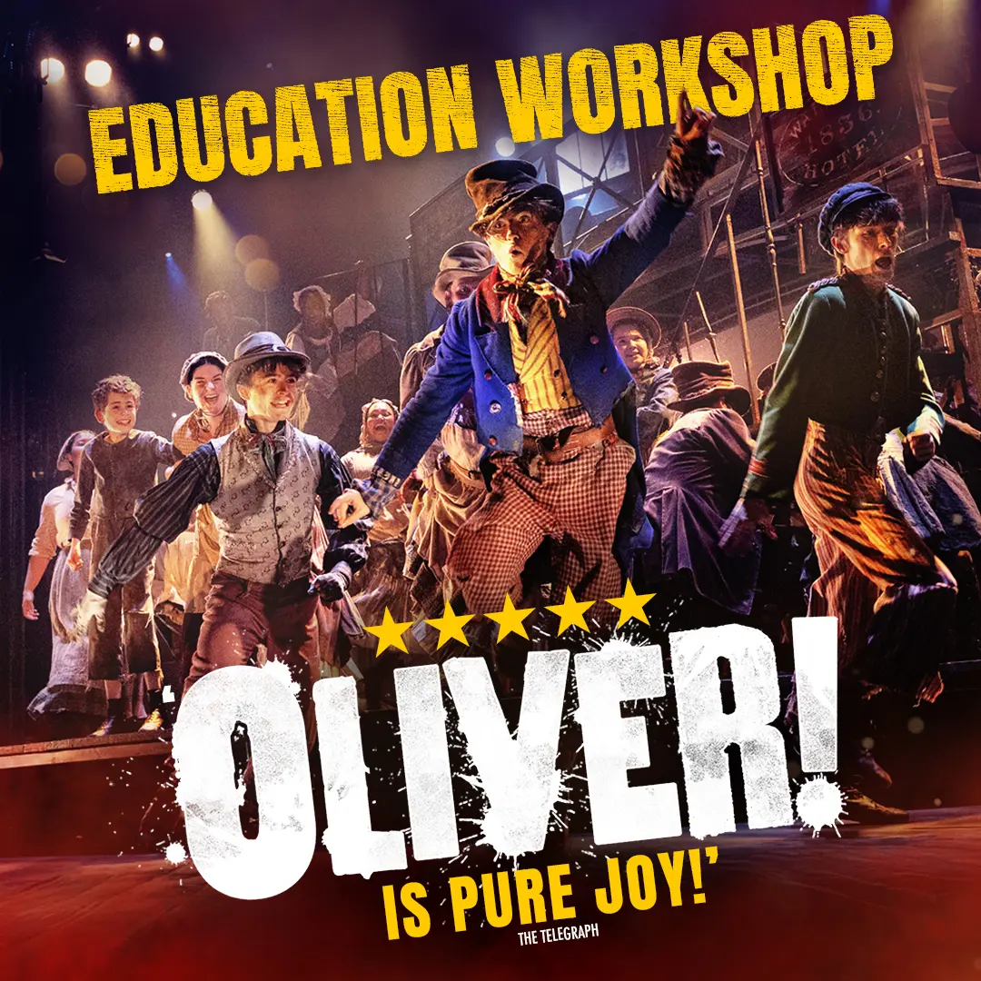 Oliver! Musical Theatre Workshop poster.