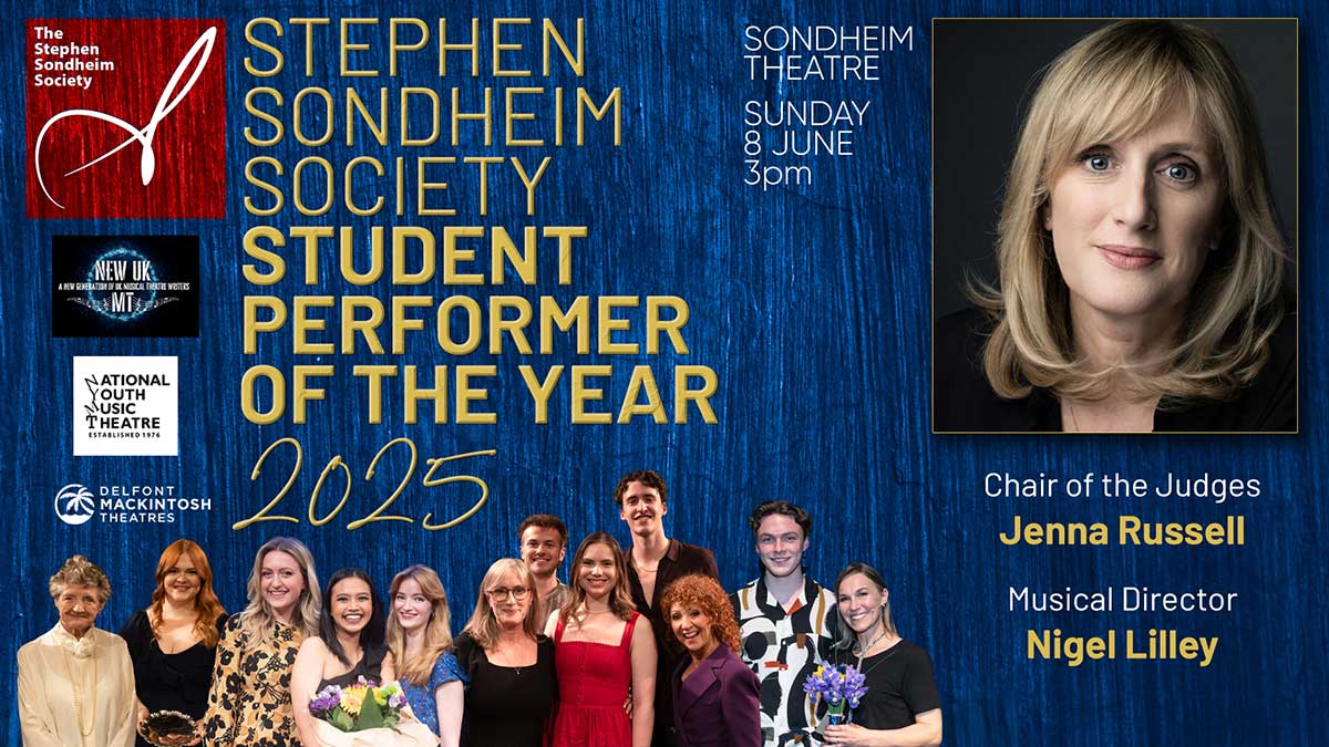 The Stephen Sondheim Society Student Performer of the Year